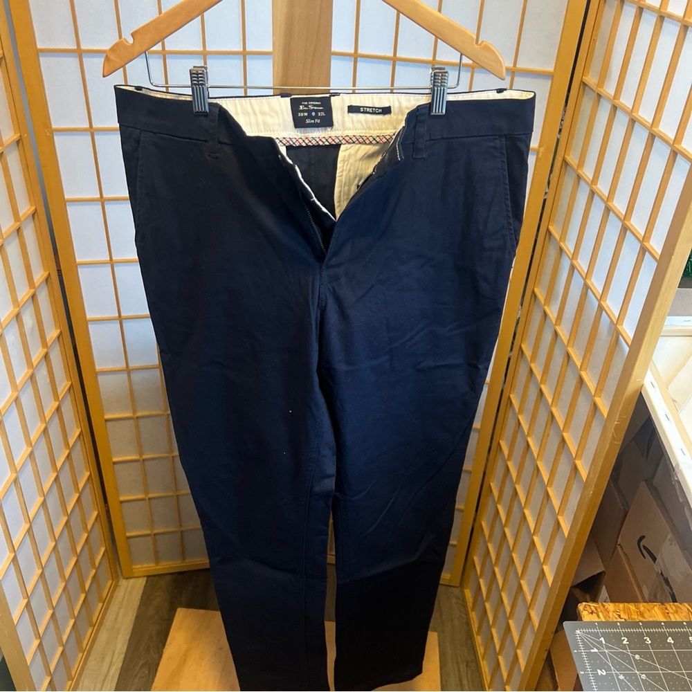 Ben Sherman Dark Blue Chinos